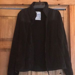 Aeropostale black fleece jacket